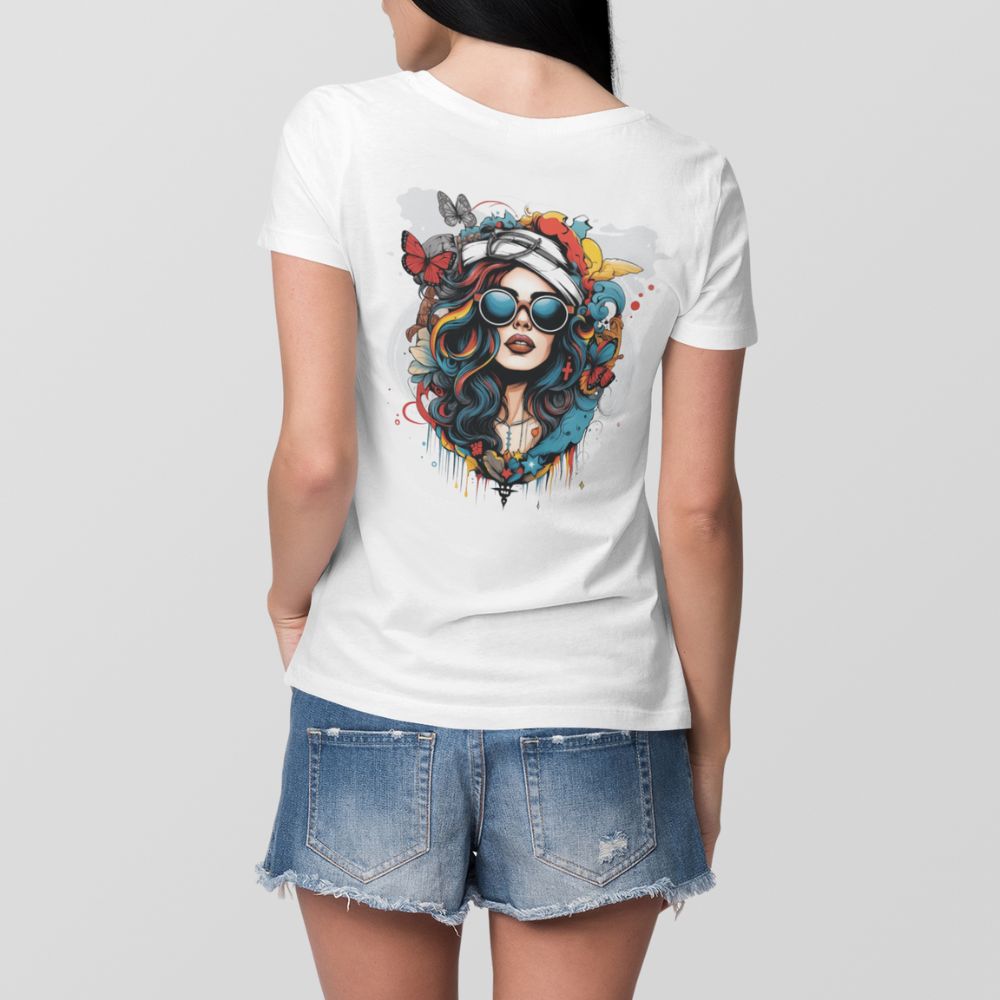 Дамска Тениска Цветна душа