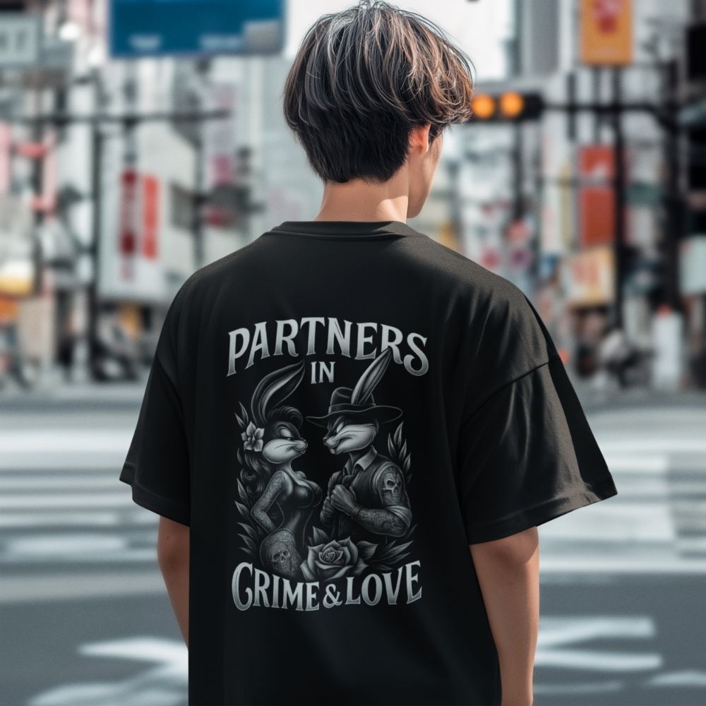 Oversize - Мъжка Тениска Престъпна любов