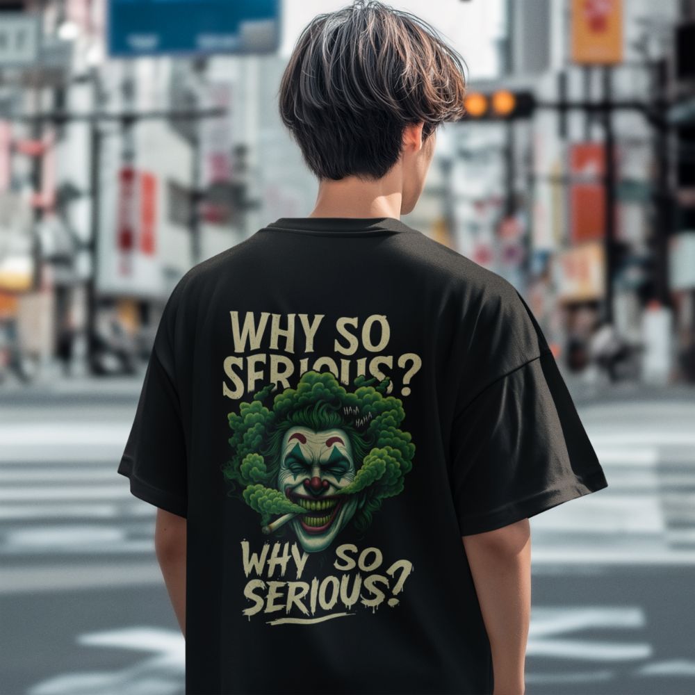 Oversize -  Мъжка Тениска Жокера 2