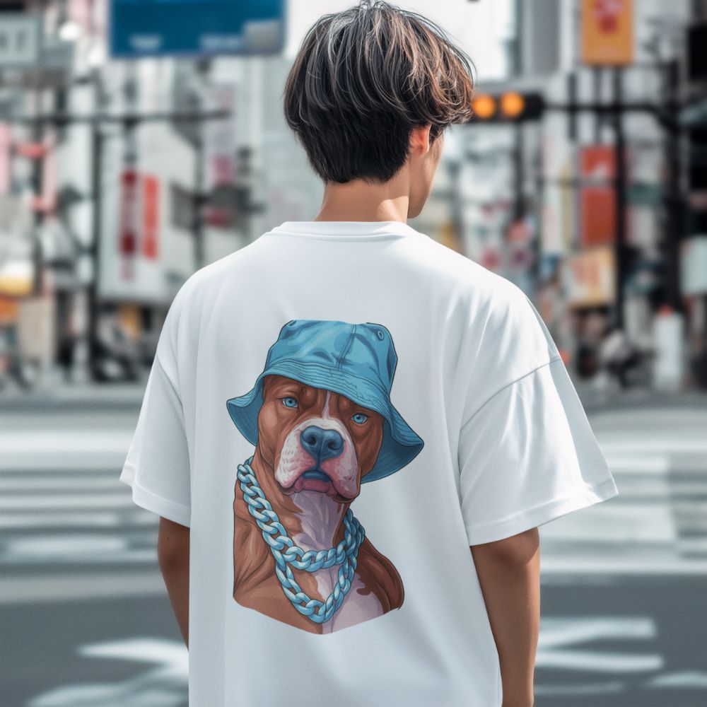 Oversize - Мъжка Тениска Alpha Dog Edition