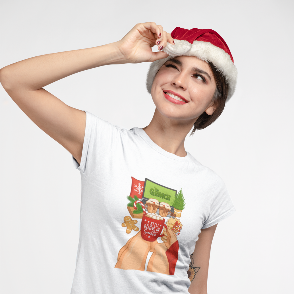 Дамска тениска Уютна коледна вечер