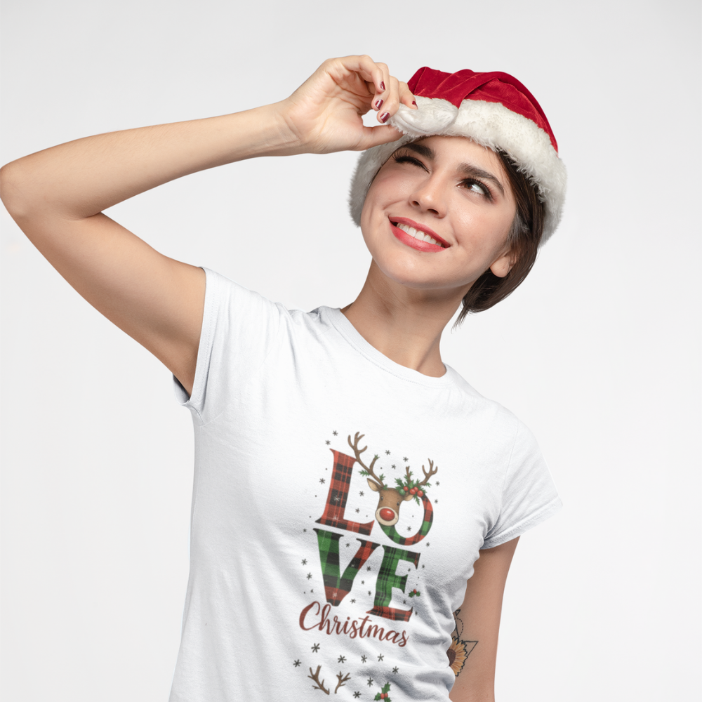 Дамска тениска Love Christmas