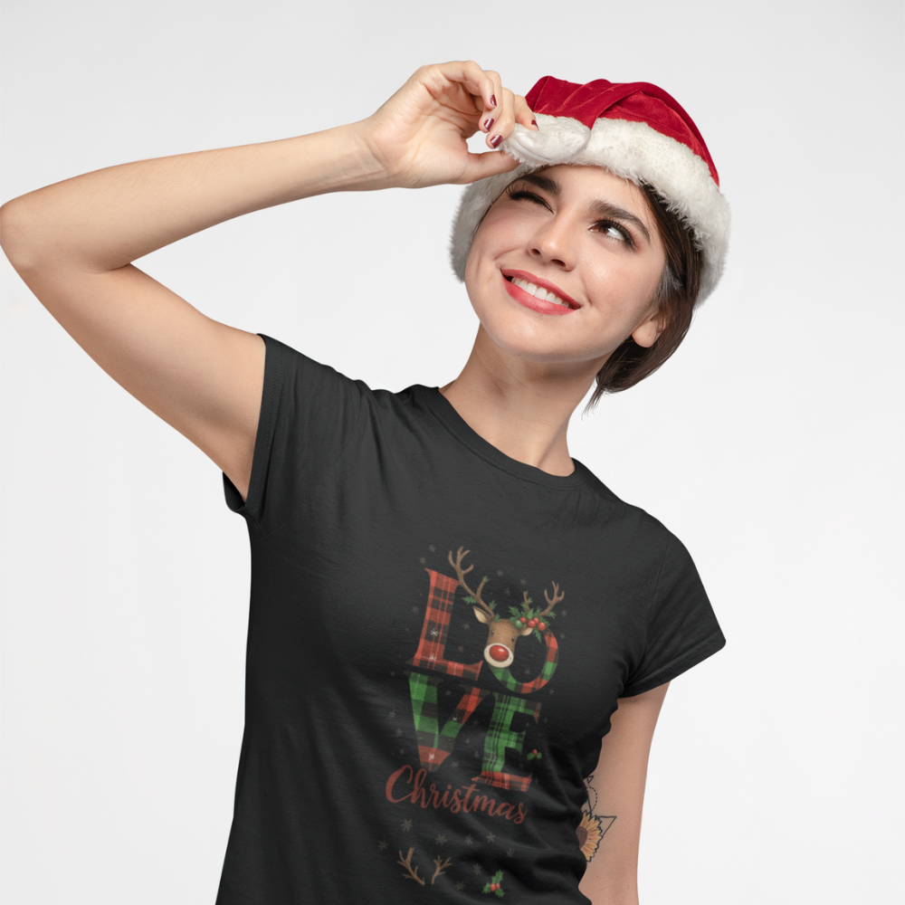 Дамска тениска Love Christmas