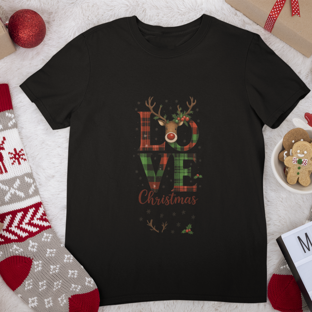 Дамска тениска Love Christmas