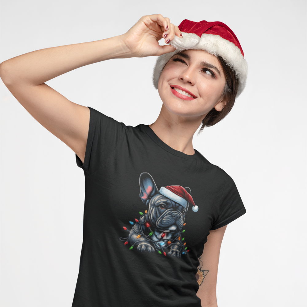 Дамска тениска Merry Frenchie Lights