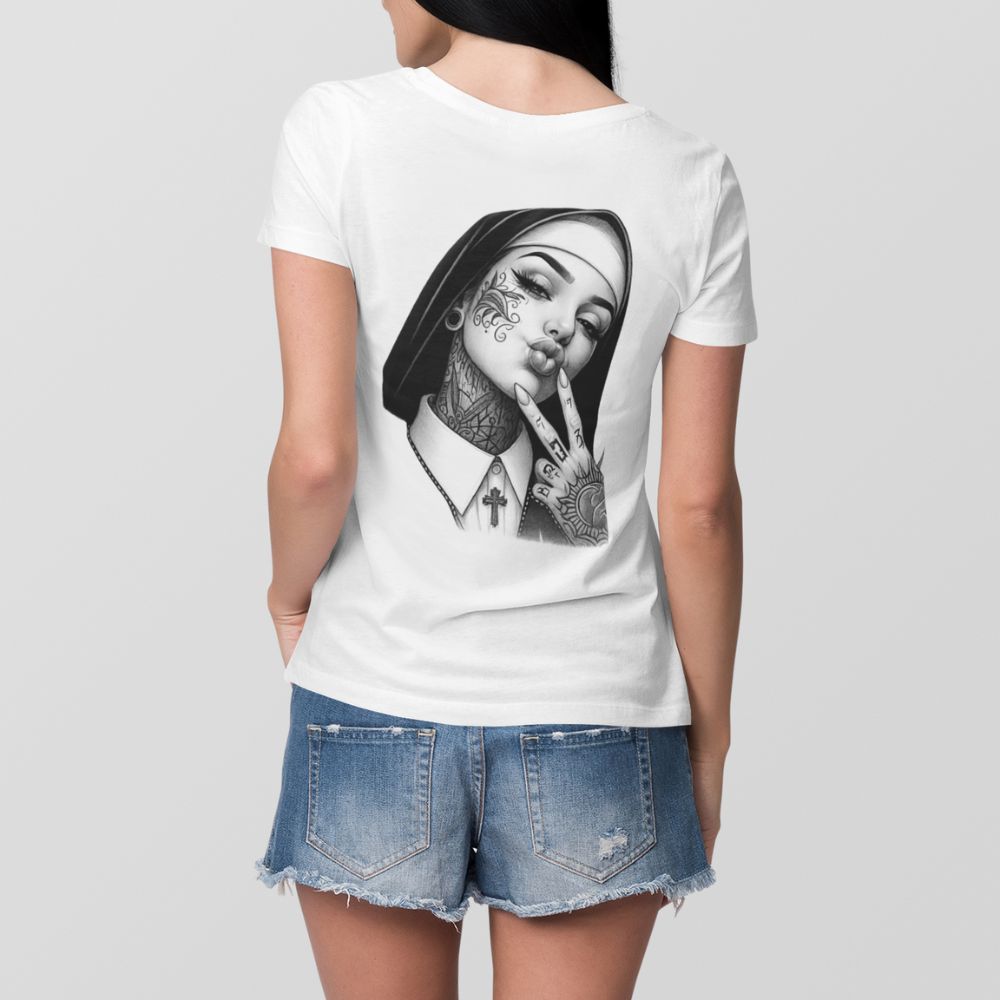 Дамска Тениска Мълчи и съгреши