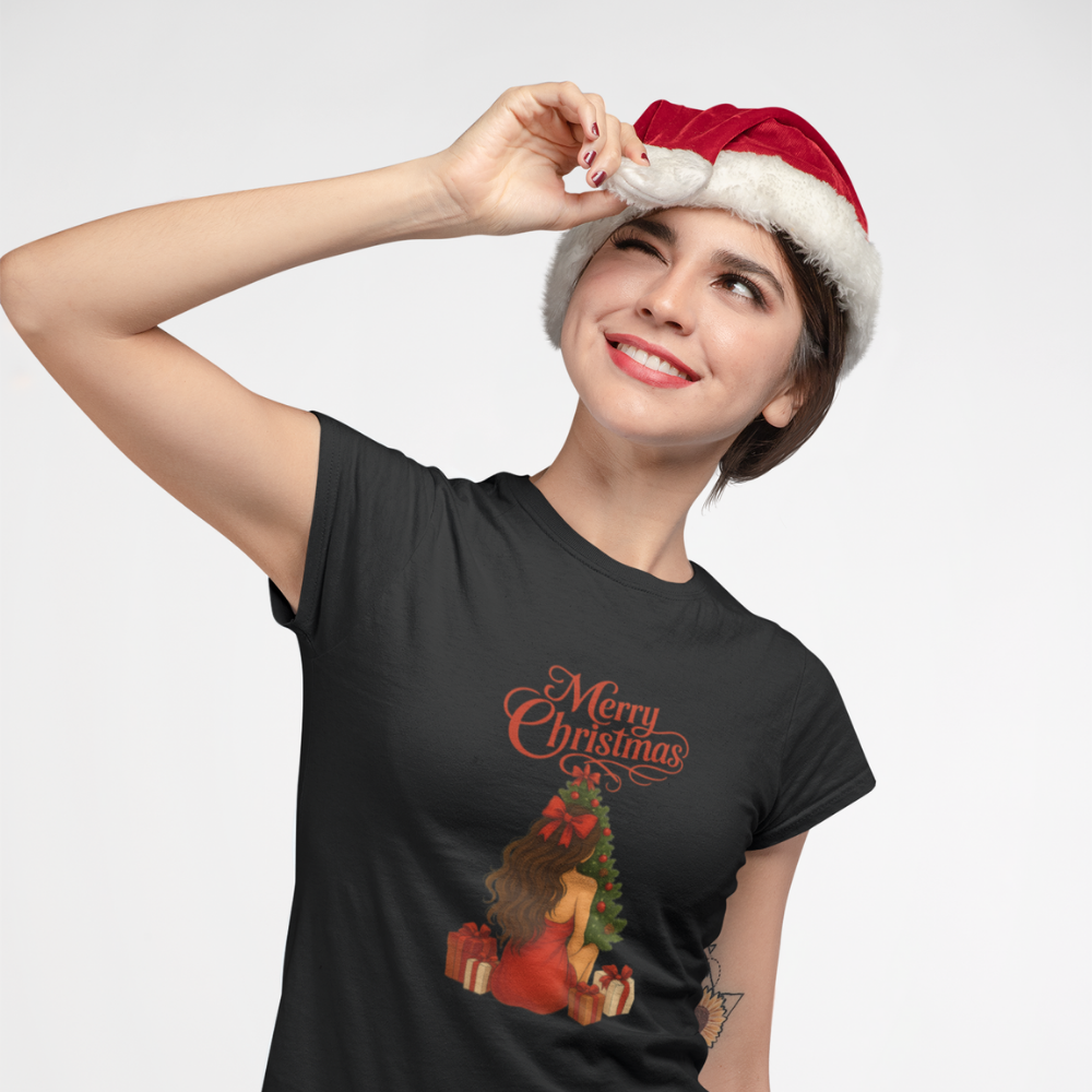 Дамска тениска Christmas Beauty