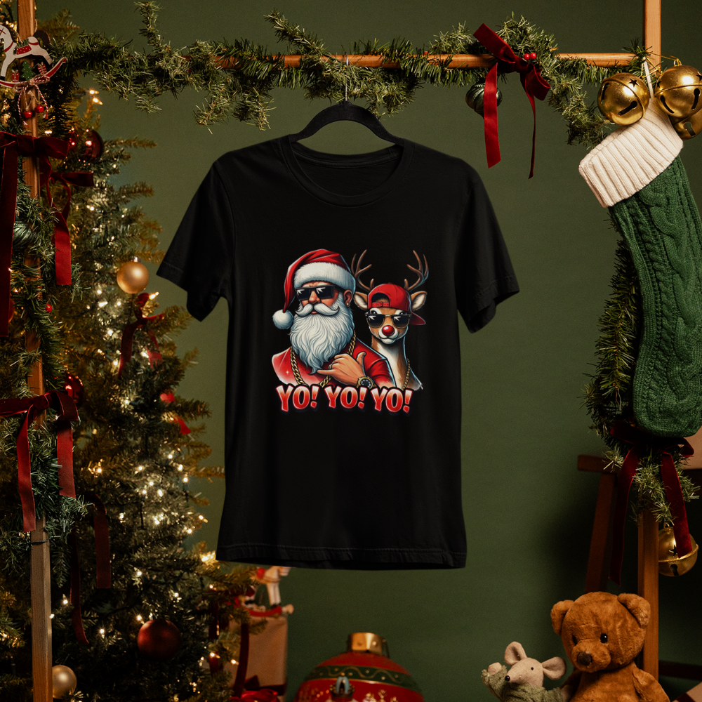 Мъжка тениска Christmas Trouble Trio