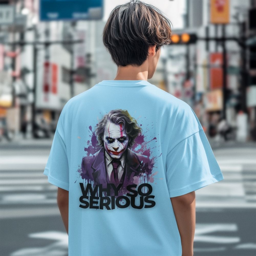 Oversize - Мъжка Тениска Хъс до гроб