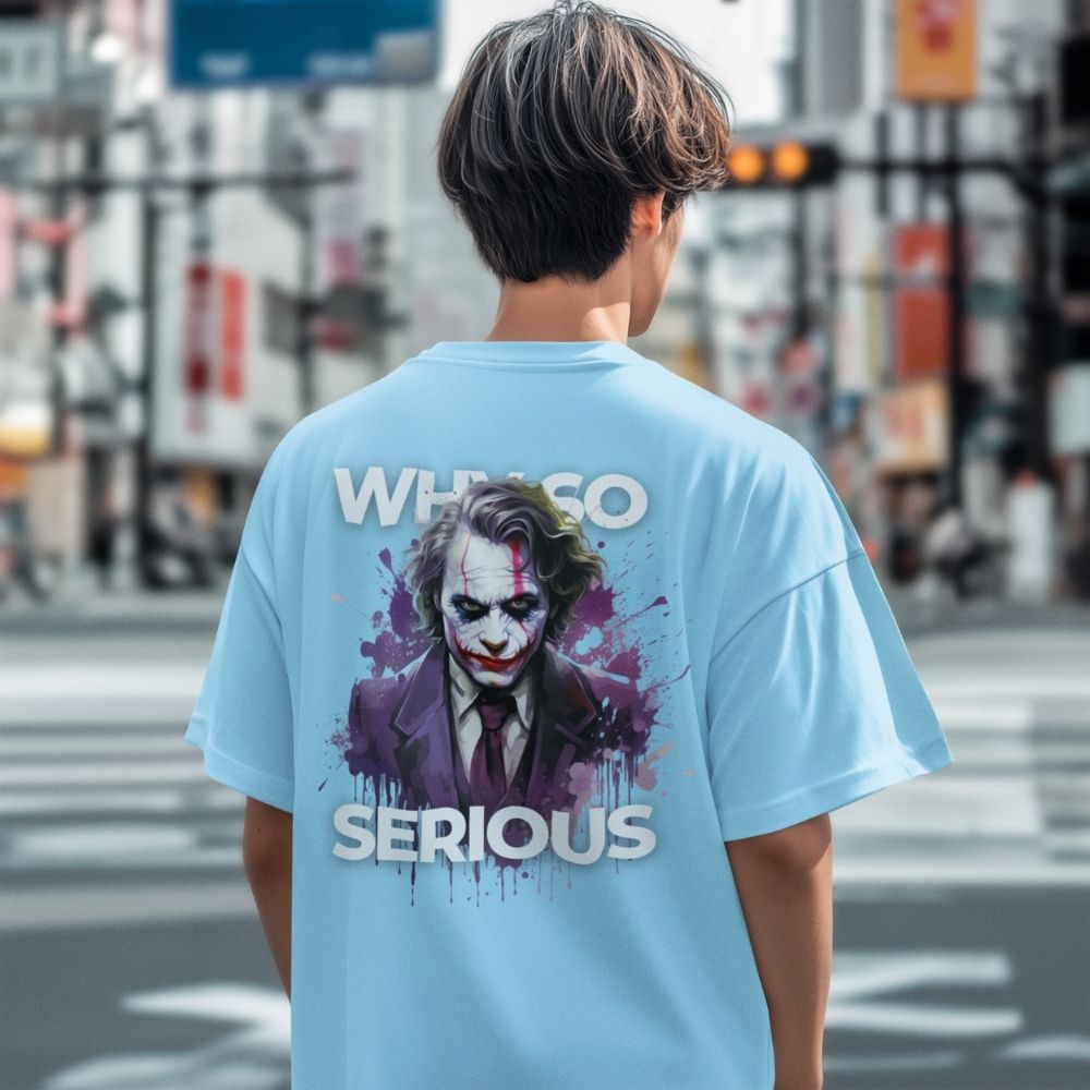 Oversize - Мъжка Тениска Жокера 2