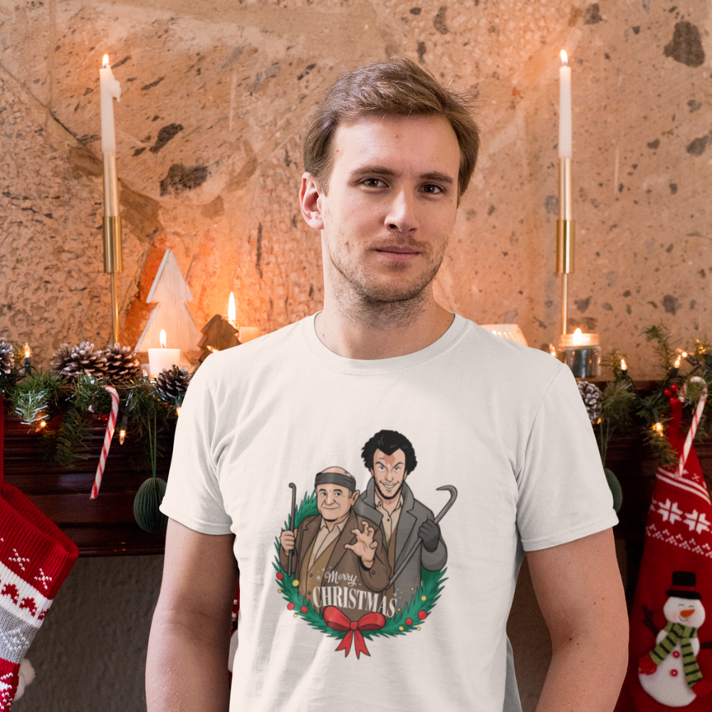 Мъжка тениска Коледните Бандити
