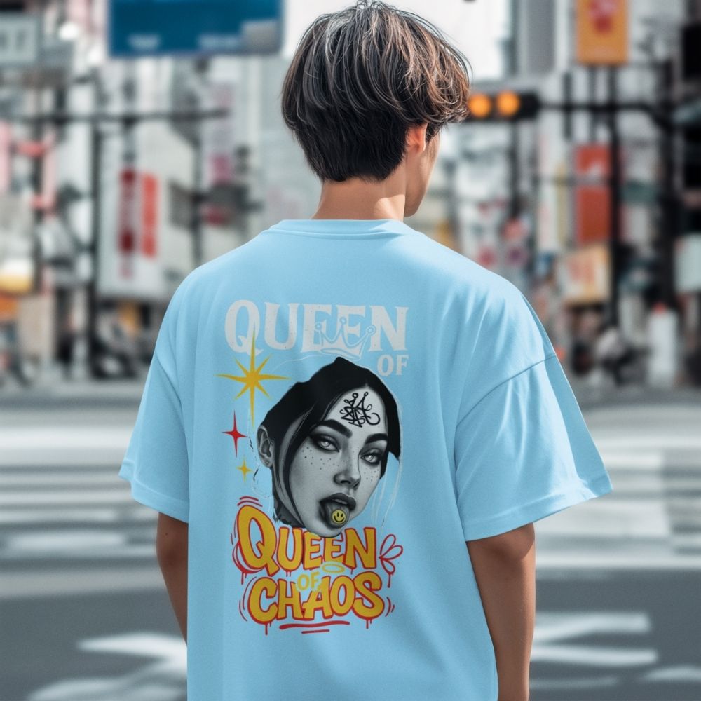 Oversize - Мъжка тениска Queen