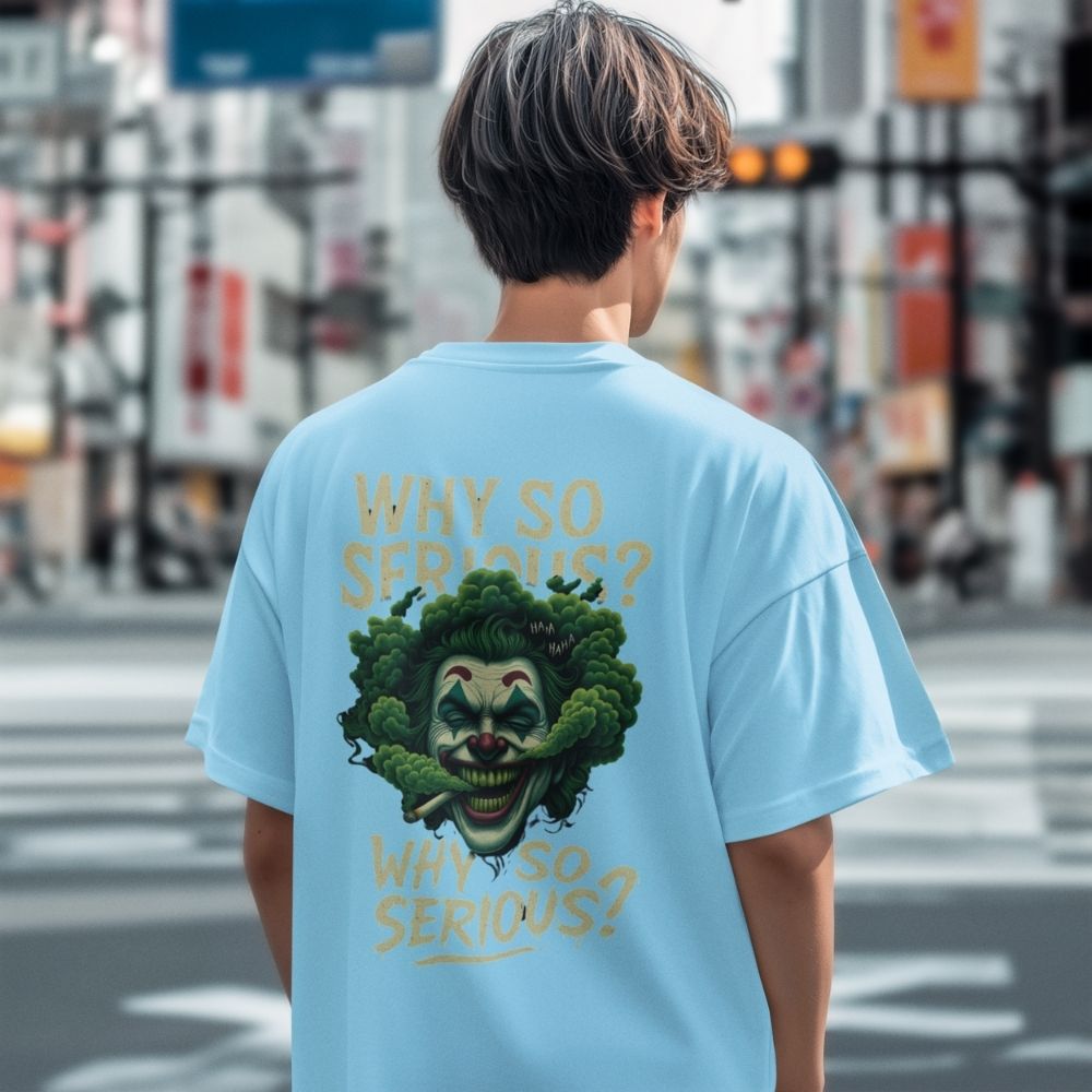 Oversize - Мъжка Тениска Жокера 3