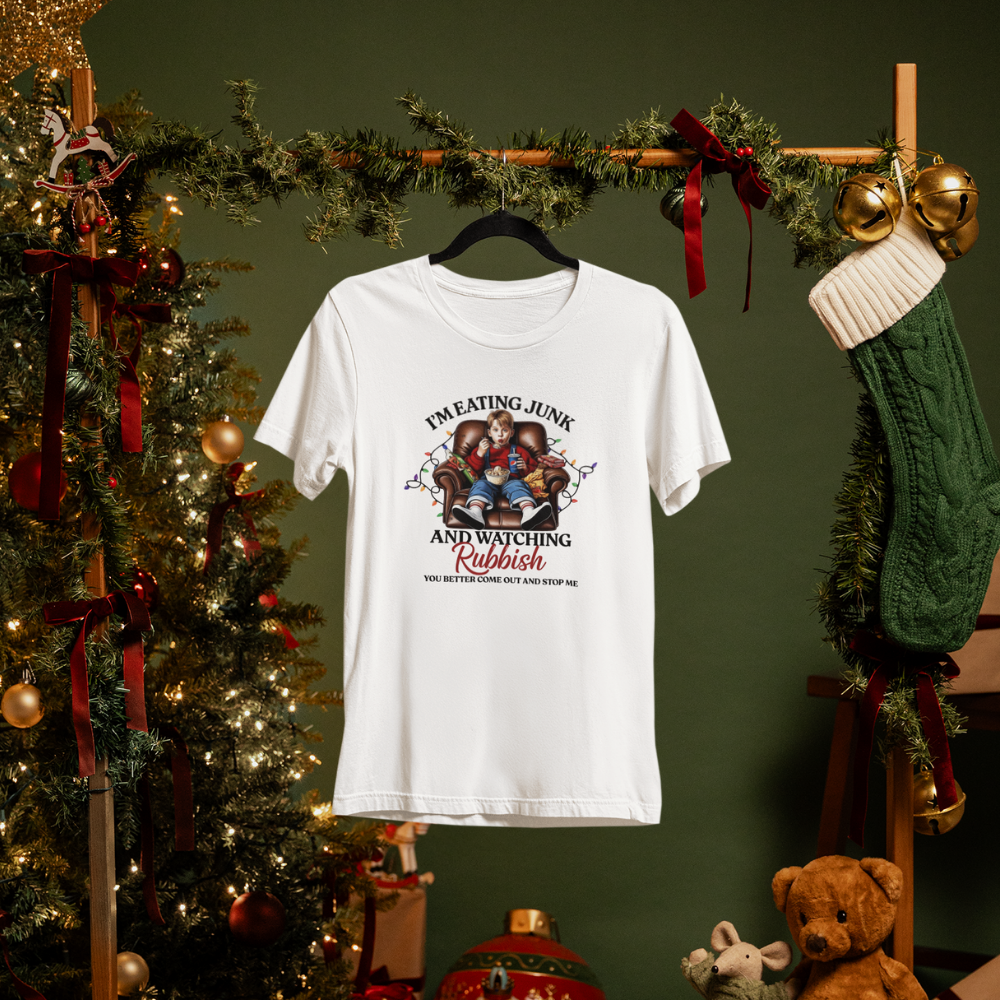 Мъжка тениска Празничен Мързел