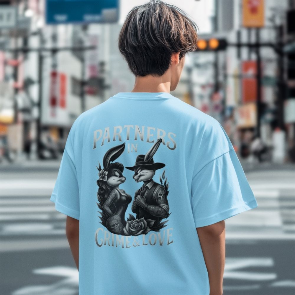 Oversize - Мъжка Тениска Престъпна любов