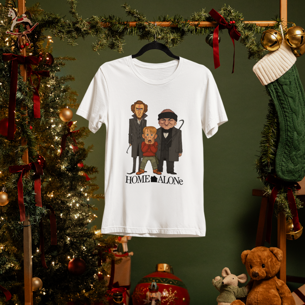 Мъжка тениска  Christmas Trouble Trio