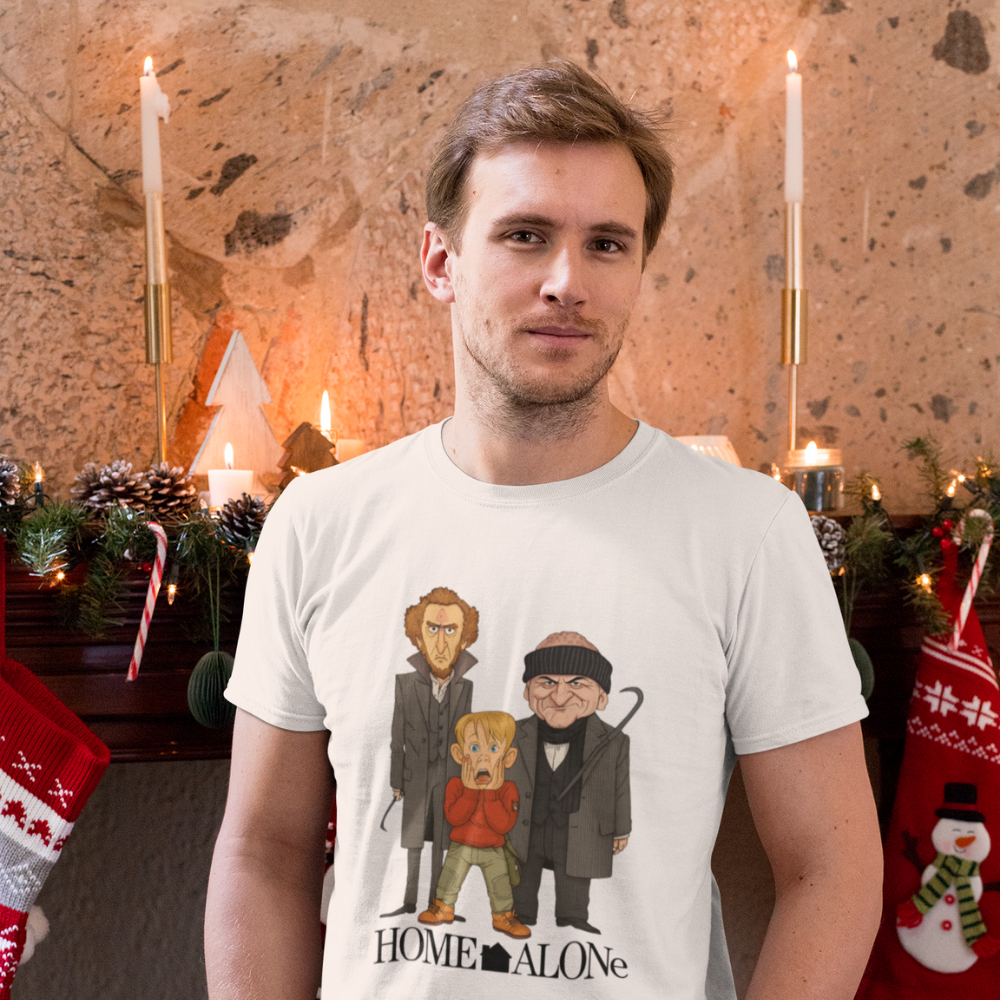 Мъжка тениска  Christmas Trouble Trio