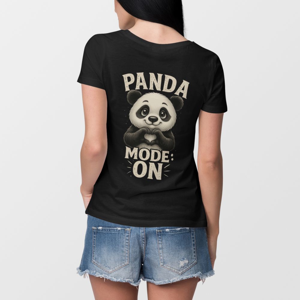 Дамска тениска  - Панда режим Включен